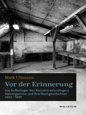 cover image of Vor der Erinnerung
